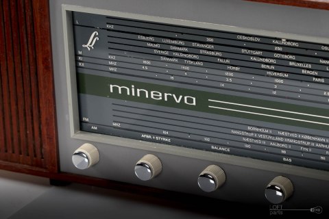 Radio lampowe Linnet & Laursen Minerva 6407 Radio lampowe Linnet & Laursen Minerva 6407