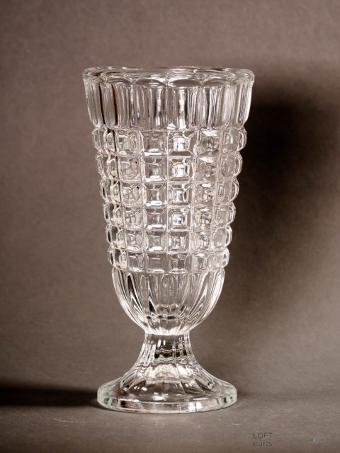 Vase cube glassworks hortensja