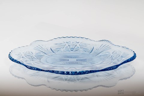 Blue Glass Plate