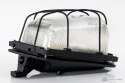 Lampa ścienna żeliwna w kolorze czarnym