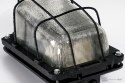 Lampa ścienna żeliwna w kolorze czarnym