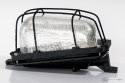 Lampa ścienna żeliwna w kolorze czarnym