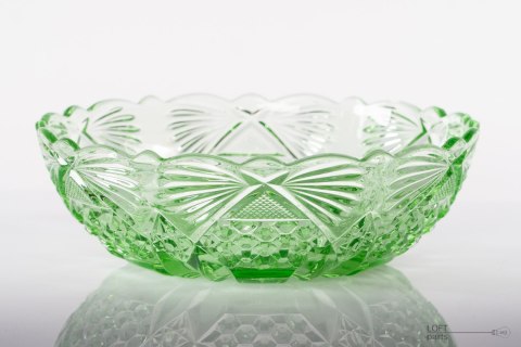 Glass Green Bowl