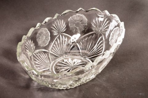 Old Glass Jardiniere Old Glass Jardiniere