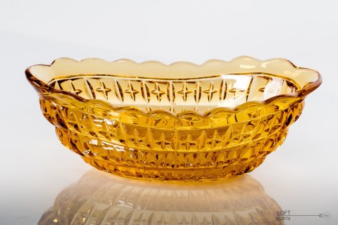 Glass Honey Jardiniere