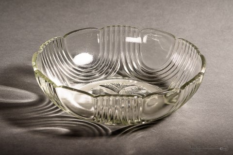 Glass bowl PRL Glass bowl PRL