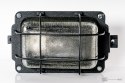 Lampa ścienna żeliwna w kolorze czarnym