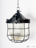 Lampa wisząca żeliwna w kolorze czarnym