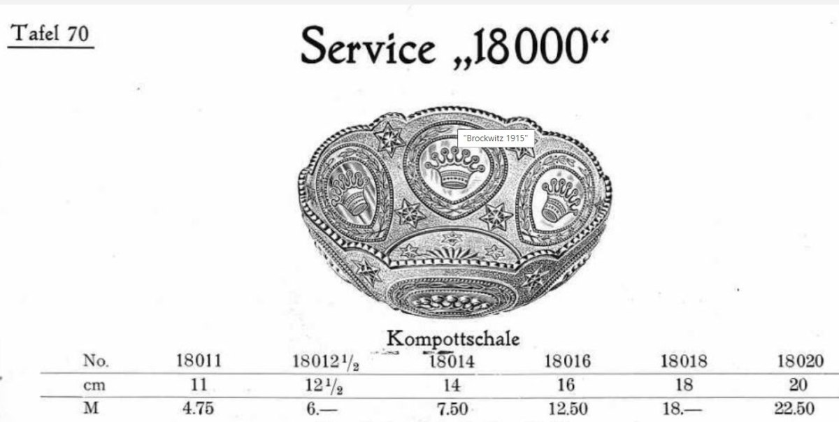 Misa ''Service 18000'' Brockwitz nr kat. 18020