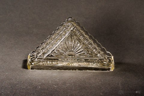 old glass napkin holder old glass napkin holder