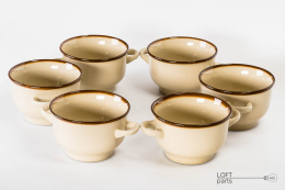 Porcelite Pruszków soup bowls