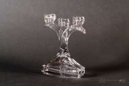 Polish crystal candlestick