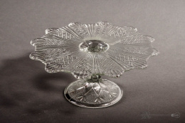 cake plate 320 Ząbkowice Glassworks