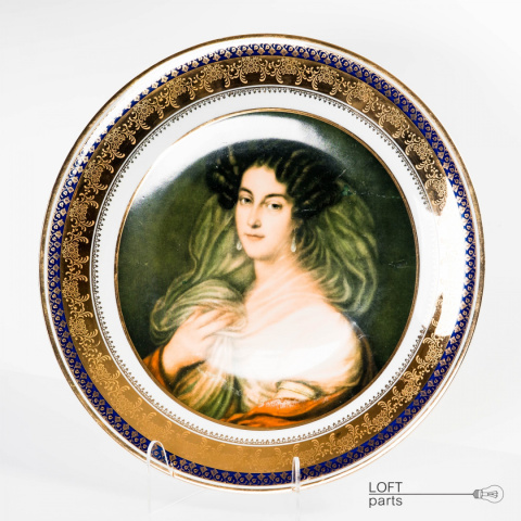 Porcelain Karolina Portrait of Celina Radziwiłłowa