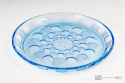 glass blue tray