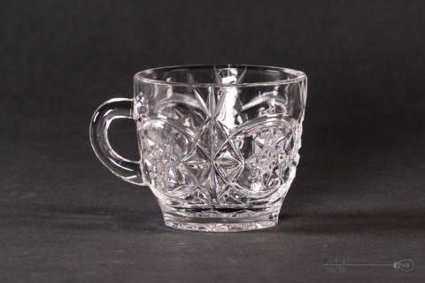 glass cup glassworks hortensja