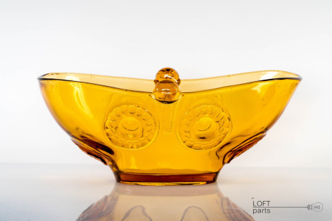 glass honey jardiniere