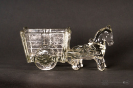 Chocolate box "Donkey with trolley" WMF
