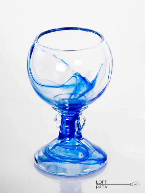 cup alabaster blue glassworks ząbkowice cup alabaster blue glassworks ząbkowice