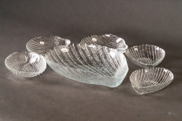 A set of salad bowls ''Shell'' HSG Ząbkowice proj. Ludwik Fiedorowicz