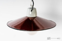 old enamelled lamp