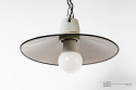 hanging enamelled lamp