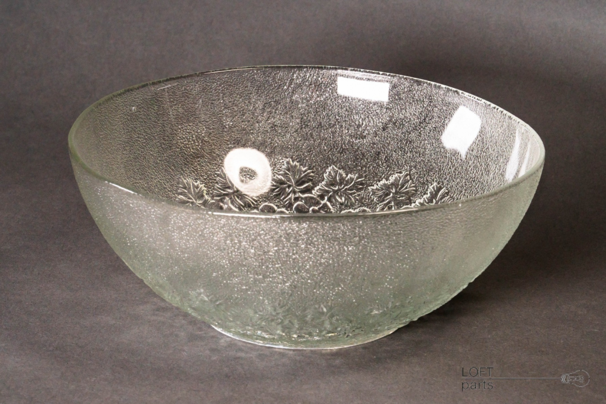 pansy bowl glassworks ząbkowice