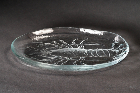 plate lobster glassworks ząbkowice plate lobster glassworks ząbkowice
