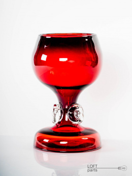 Vase Glassworks Tarnowiec proj. Jerzy Słuczan-Orkusz