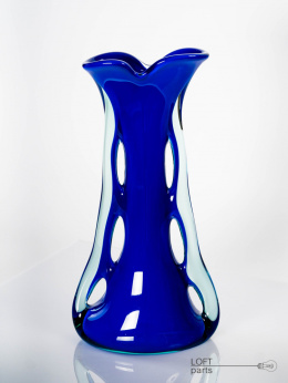 Vase ''Shark Fin'' Glassworks Tarnowiec