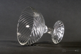 Chocolate bowl ''Spirelli'' HSG Ząbkowice proj. Ryszard Serwicki cat no. 22-143/4