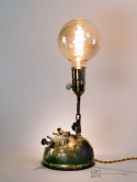 brass loft lamp