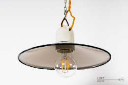 Enamel pendant lamp