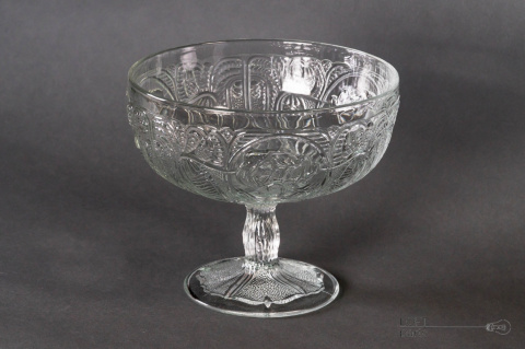 fruit bowl woman's face glassworks ząbkowice fruit bowl woman's face glassworks ząbkowice