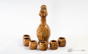 wine set piast bolesławiec