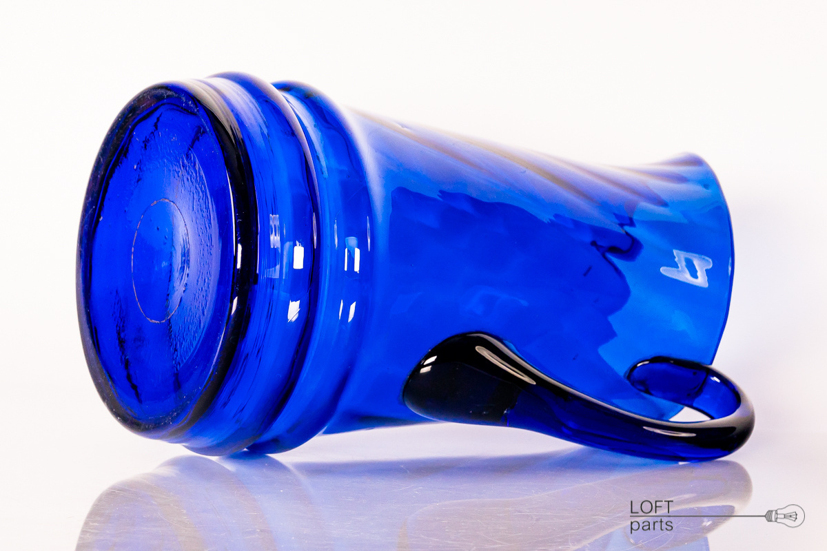 cobalt glass jug