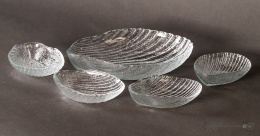 A set of salad bowls ''Shell'' HSG Ząbkowice proj. Ludwik Fiedorowicz