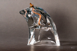 Oil lamp Krosno Glassworks