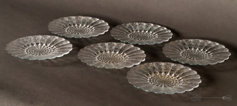 Plates Cora Glassworks Ząbkowice Plates Cora Glassworks Ząbkowice