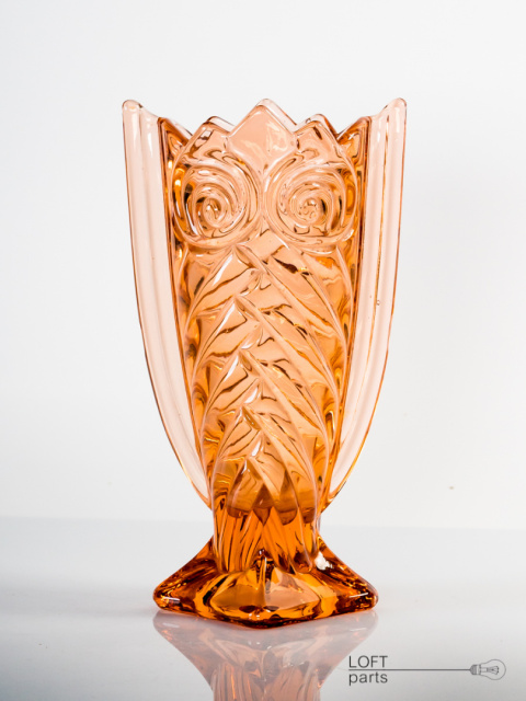 vase owl loom