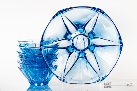 salad bowls 14 K glassworks ząbkowice salad bowls 14 K glassworks ząbkowice