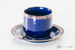 Mug with saucer Tułowice