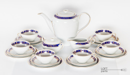 Coffee set ''Julita'' Fabryka Porcelany Krzysztof proj. Edmund Ruszczynski