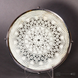 Tray rotating cake pan