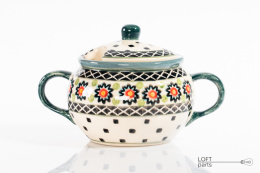 Sugar Bowl Artistic Ceramics Visa Bolesławiec