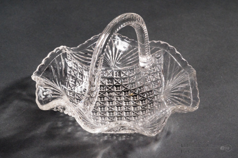 Glass basket Brockwitz Glass basket Brockwitz