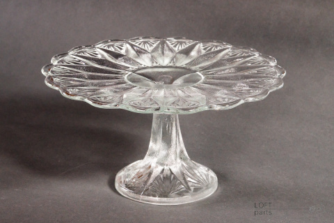 cake stand 64 Glassworks hortensja