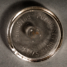 Jar lid Poznańska Huta Szkła Antoninek