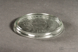 Jar lid Żagańskie Glassworks in Iłowa