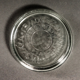 Jar lid Żagańskie Glassworks in Iłowa